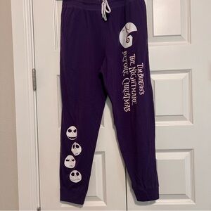 Disney Purple Nightmare Joggers